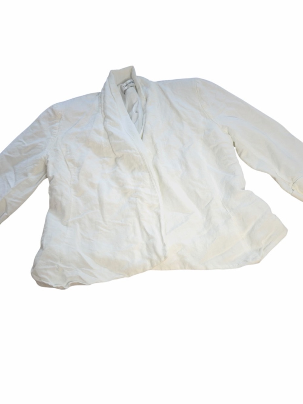 Jones Studio Cream Shawl Collar Jacket (002)
